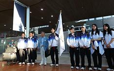 Main contingent of Summer Olympics team arrives in Paris