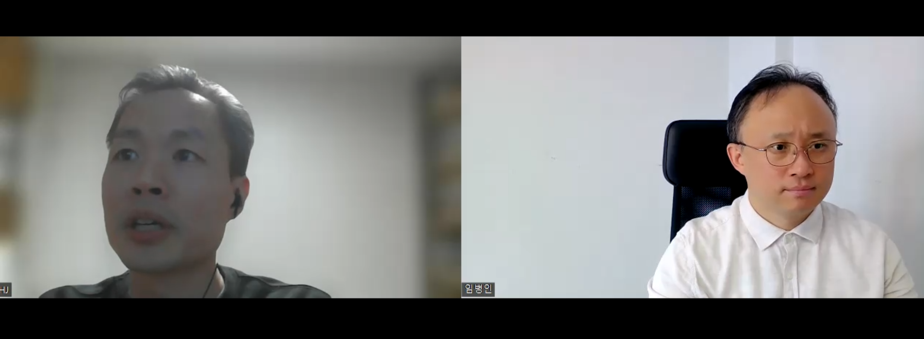 < 튀르키예에 최초로 진출한 웹툰 플랫폼 회사 대표와의 인터뷰 - 출처: 통신원 촬영 >